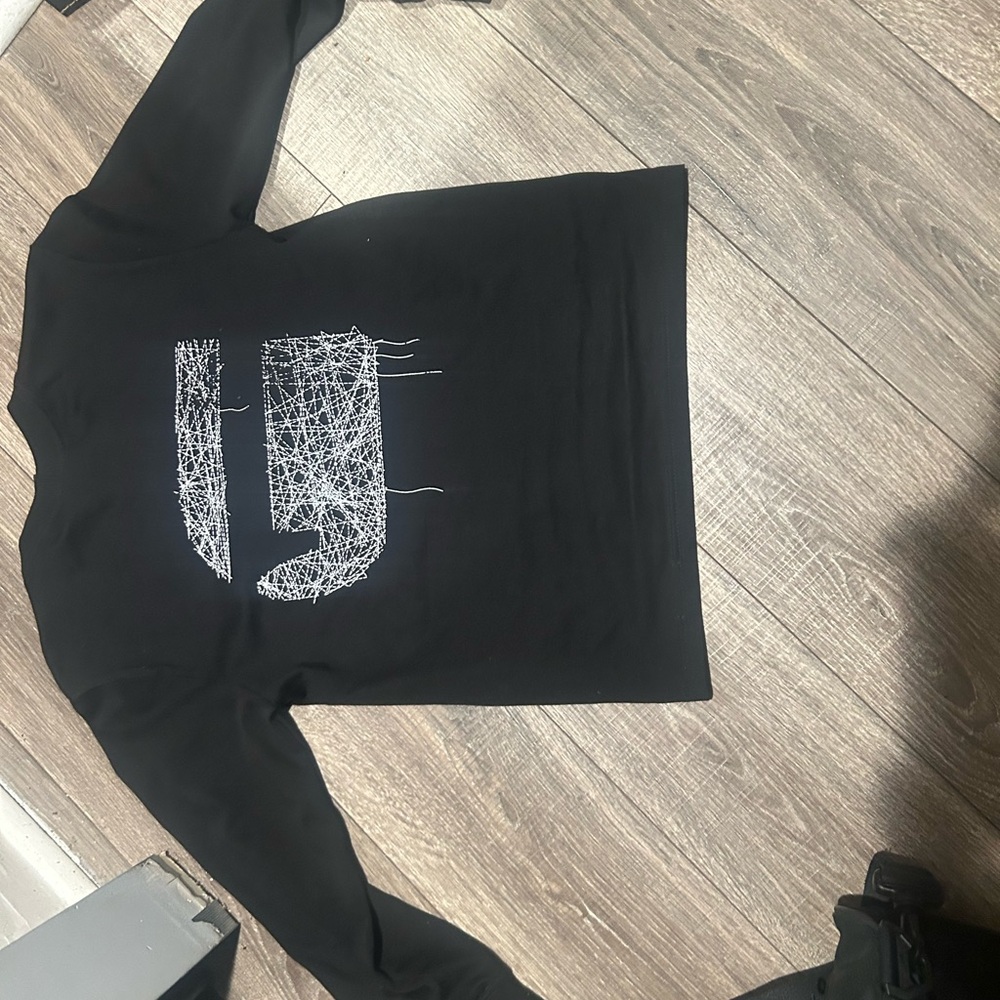 G-Star Black Kids Sweatshirt with White Graphic